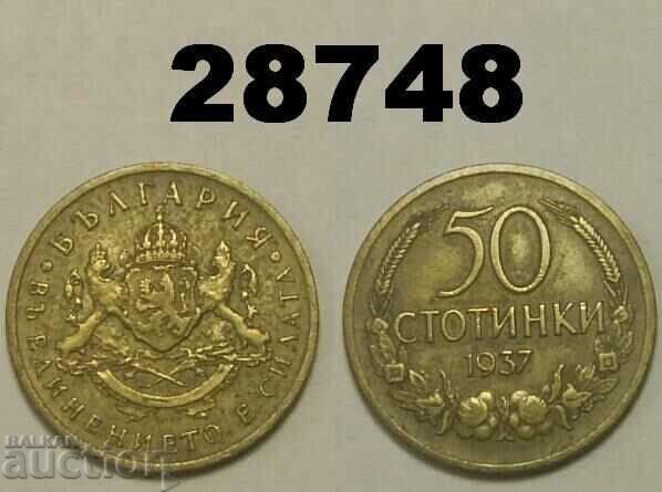 Bulgaria 50 cents 1937