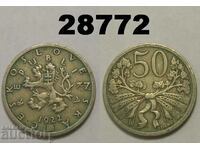 Τσεχοσλοβακία 50 Χάλερ 1922
