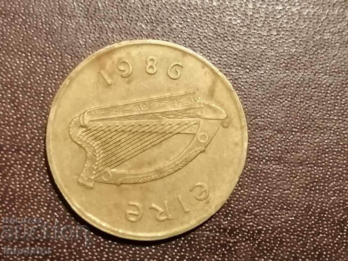 Eire 20 pence 1986 CON