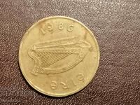 Eire 20 pence 1986 CON