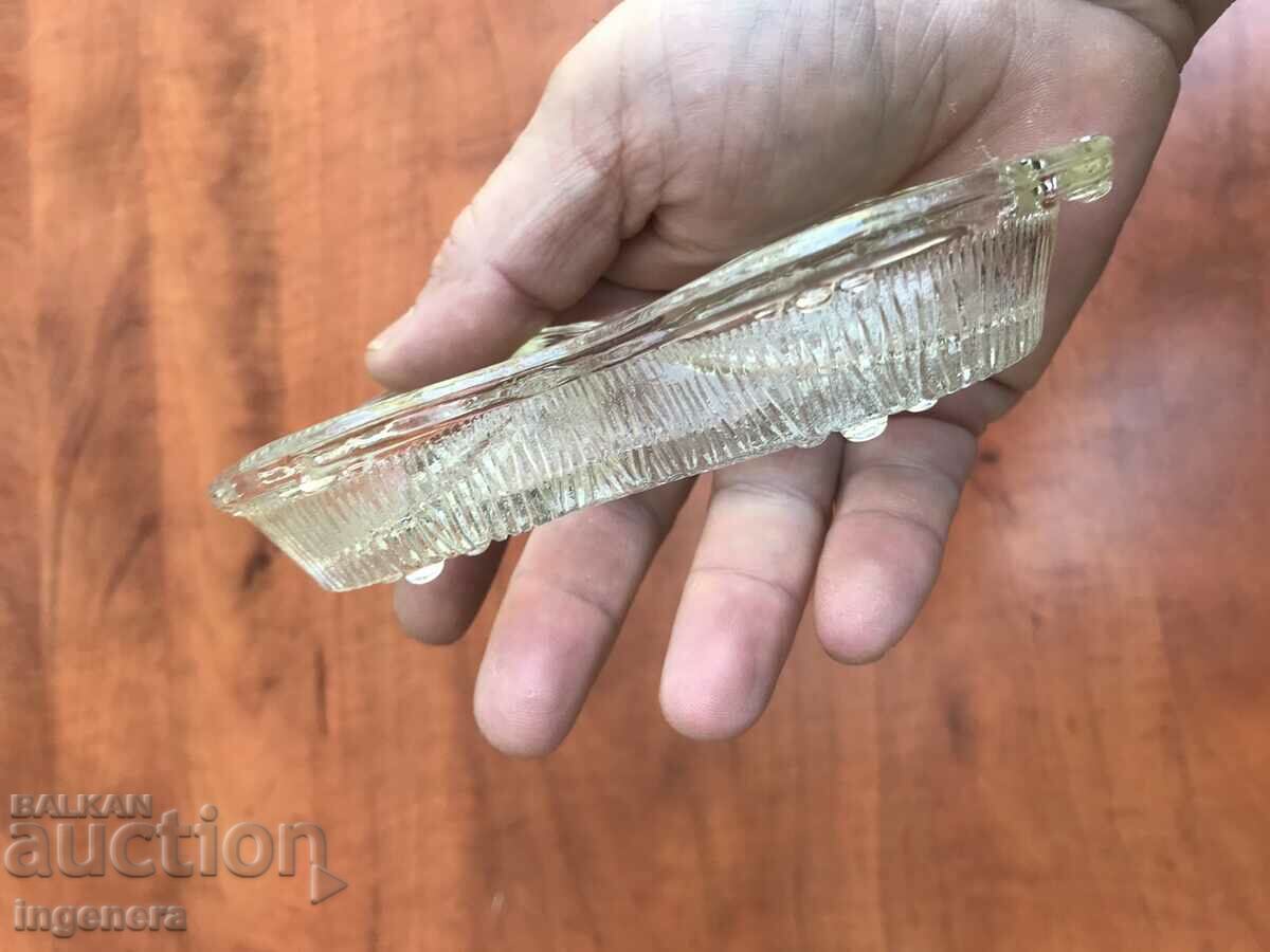 Auction SALT GLASS THICK EMBOSSED ANTIQUE Auction SALT GLASS THICK EMBOSSED ANTIQUE