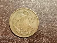 Eire 1 pence 1988