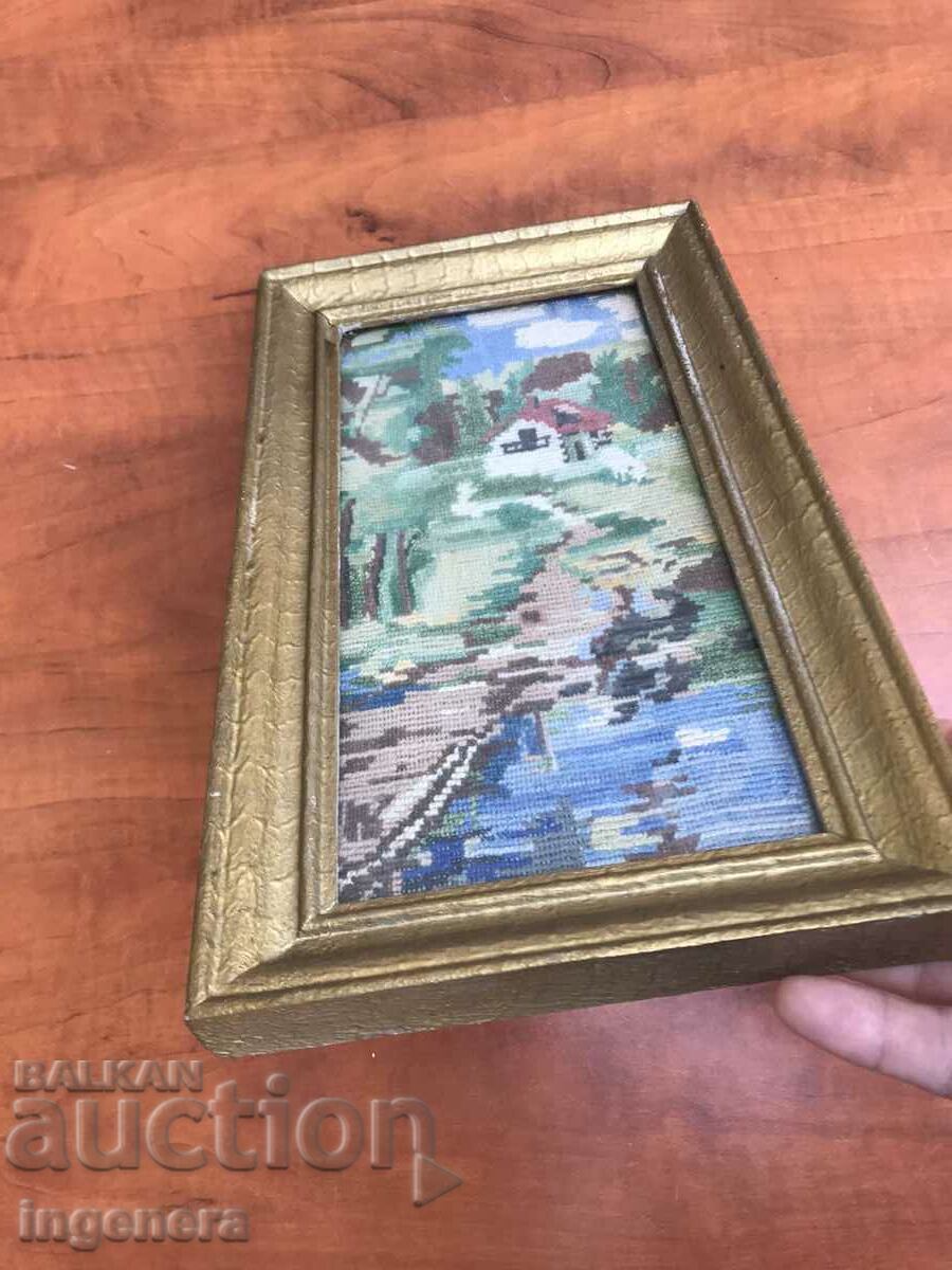 EARLY SOCIETY TAPESTRY SEWED PANEL WOOD FRAME with price 15.00 BGN | € 7.67 EARLY SOCIETY TAPESTRY SEWED PANEL WOOD FRAME with price 15.00 BGN | € 7.67