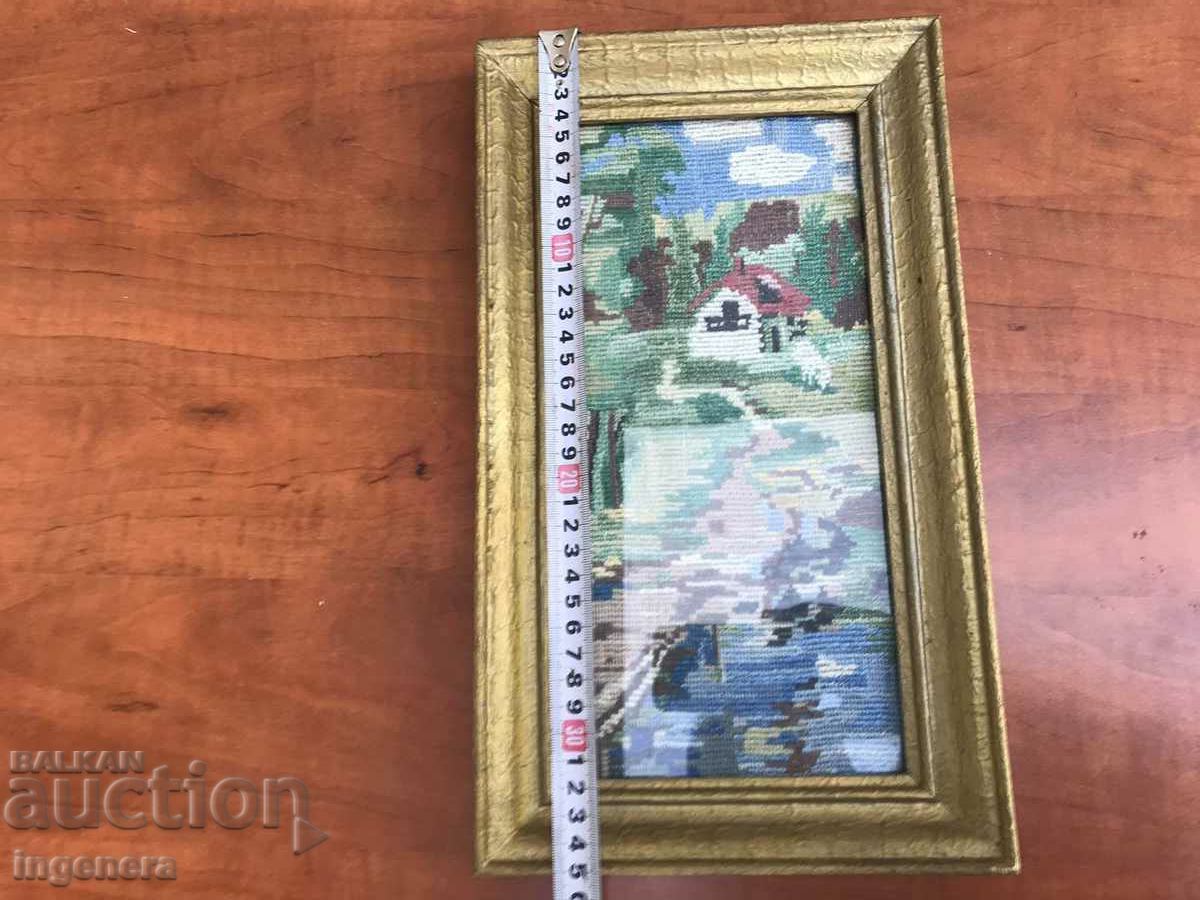 Delivery of EARLY SOCIETY TAPESTRY SEWED PANEL WOOD FRAME Delivery of EARLY SOCIETY TAPESTRY SEWED PANEL WOOD FRAME