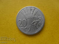 20 Heller 1924 Czechoslovakia