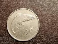 Eire 10 pence 1980