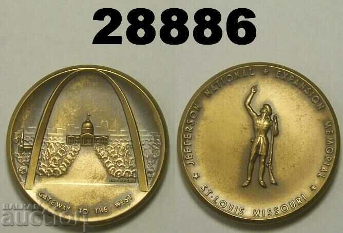 Gateway to the West St Louis Missouri Medal