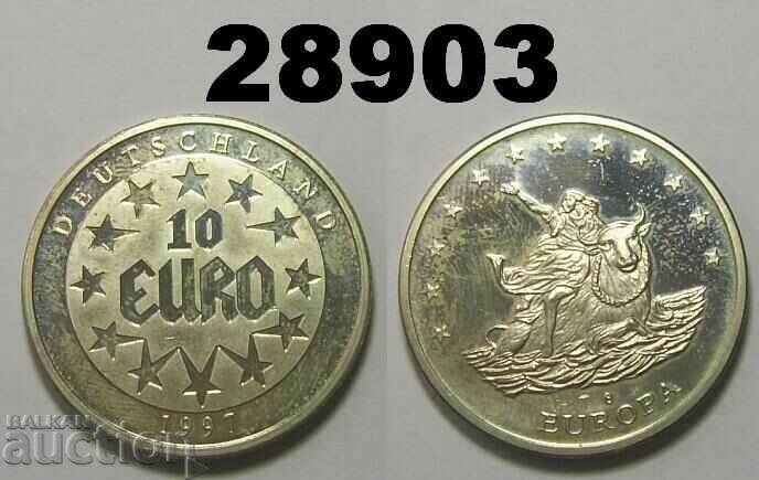 Σημείο Μεταλλίου 10 EURO 1997 Deutschland Europa