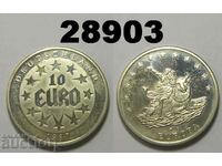 Медал Жетон 10 EURO 1997 Deutschland Europa