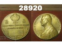 Louis II of Monaco 1947 Grand Jubilee Medal