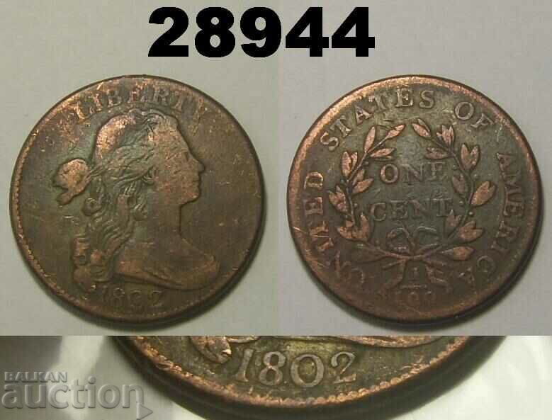 USA 1 cent 1802 Rare