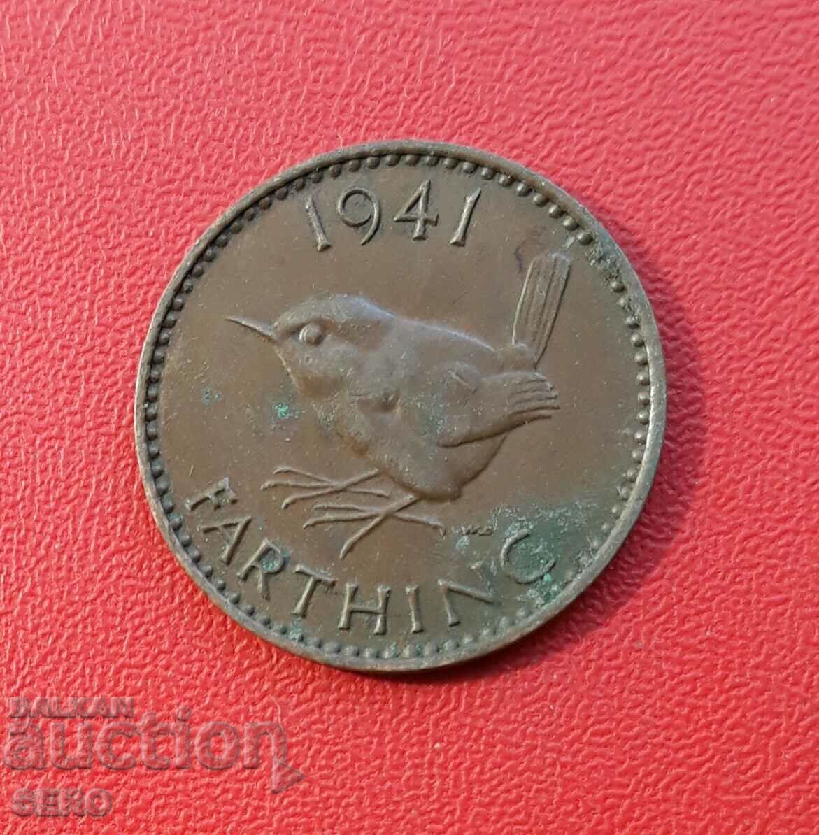 Great Britain-1 Farthing 1941