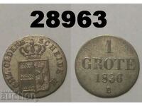 Oldenburg 1 grote 1836 B Германия