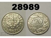 Polonia 20 groszy 1923 Excelent