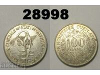 West Africa 100 francs 1972