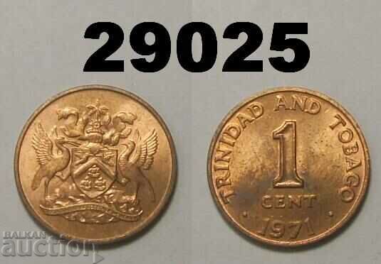 Trinidad and Tobago 1 cent 1971 UNC