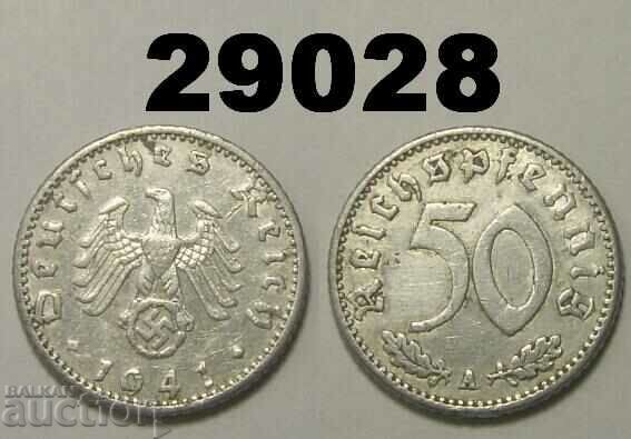 Germania 50 pfennig 1941 O zvastica