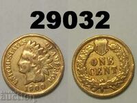 US 1 cent 1900