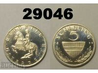 Austria 5 Shillings 1978 Proof