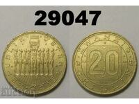 Austria 20 schillings 1980