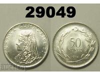 Turcia 50 kuruş 1974