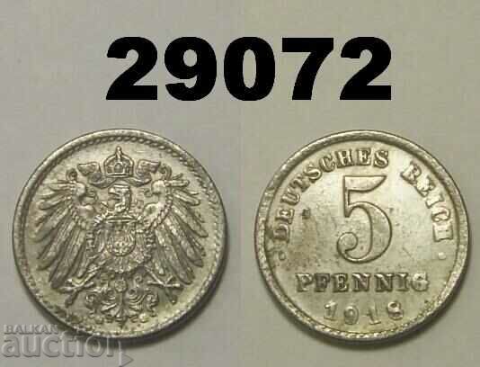 Germania 5 Pfennig 1918 G excelent