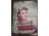 Ingrid Bergman painting