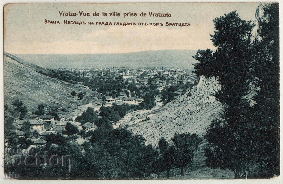 Bulgaria, Vratsa, view from Vrattsata, untraveled