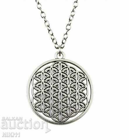 Auction Flower of life necklace, flower Auction Flower of life necklace, flower