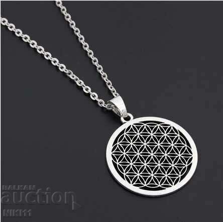 Flower of life necklace, flower