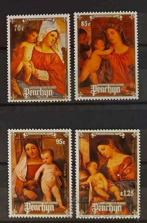 Perhun Island 1988 Christmas / Art / Paintings 7 € MNH