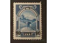 Ecuador 1950 Buildings Overprint MNH