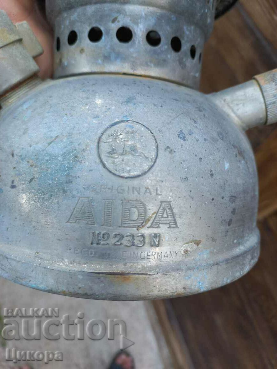 Delivery of STAR GERMAN PETROMAX PETROMAX AIDA GAS LAMP LANTERN Delivery of STAR GERMAN PETROMAX PETROMAX AIDA GAS LAMP LANTERN