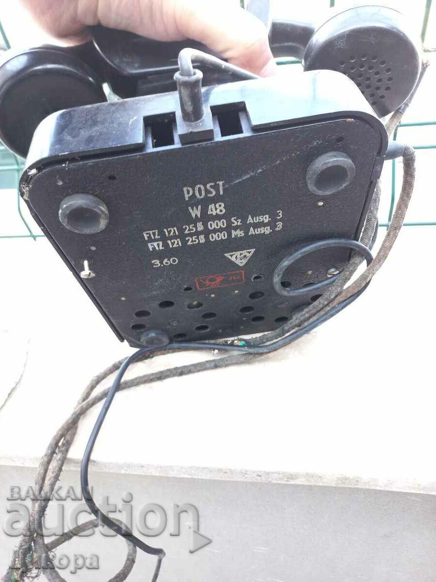 OLD BAKELITE PHONE - 5 OLD BAKELITE PHONE - 5