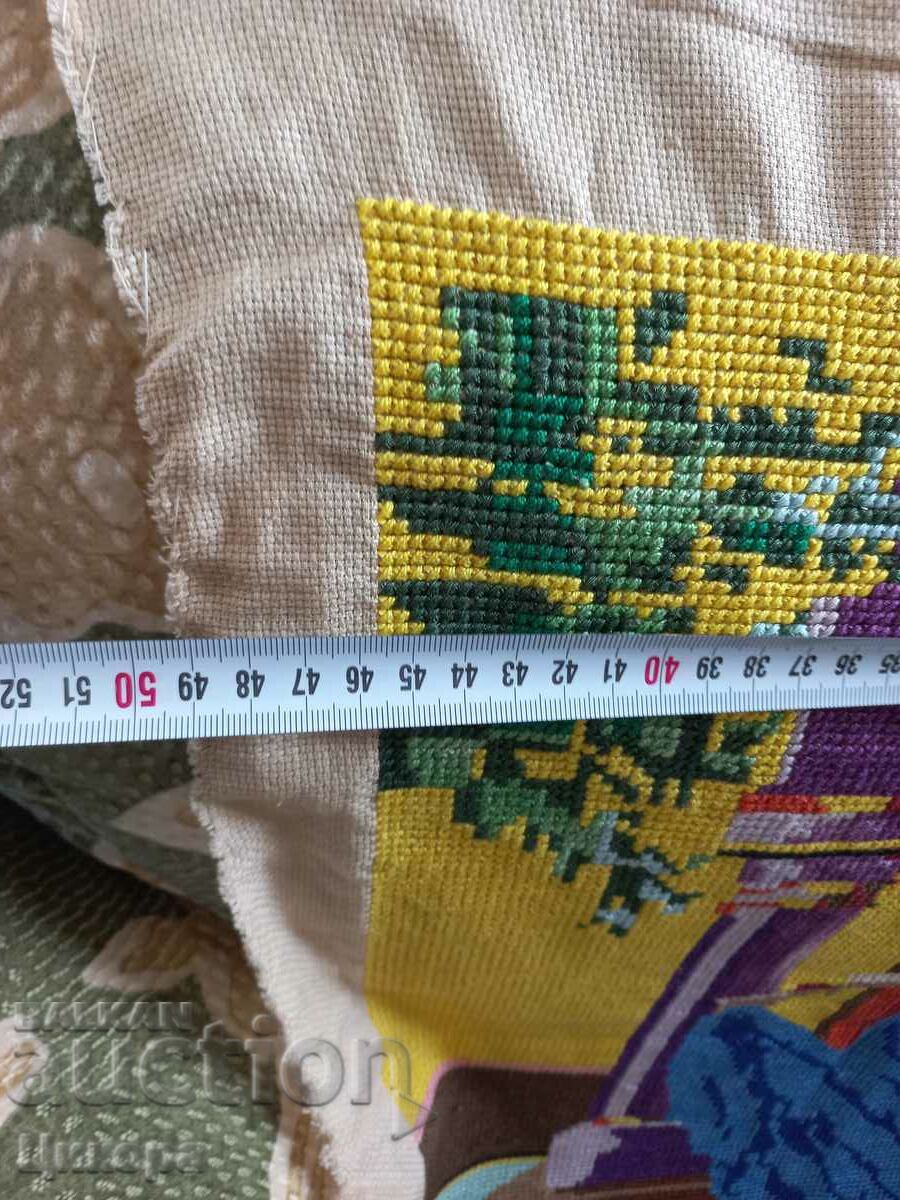 Auction HAND SEWED TAPESTRY Auction HAND SEWED TAPESTRY