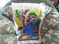 HAND SEWED TAPESTRY