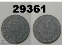 Bromberg 10 pfennig 1919 Zinc