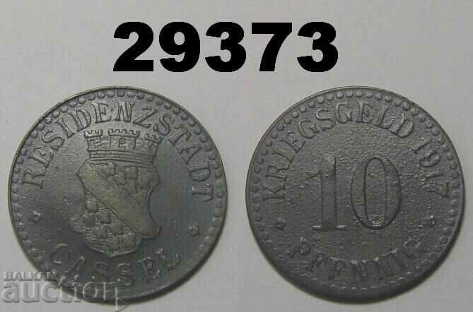 Cassel 10 pfennig 1917 Цинк