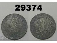 Cassel 10 pfennig 1917 Цинк