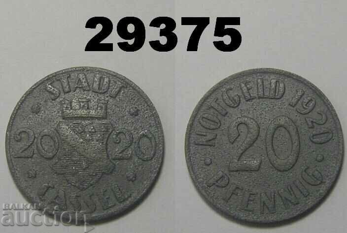 Cassel 20 pfennig 1920 Цинк