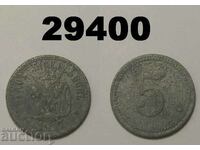 Dinkelsbuhl 5 pfennig 1917 Zinc