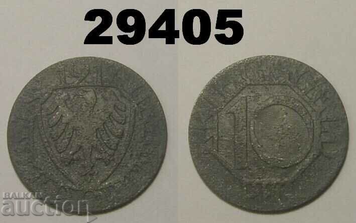 Dortmund 10 pfennig 1917 Zinc