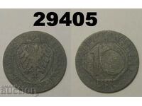 Dortmund 10 pfennig 1917 Zinc