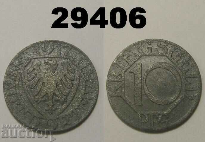 Dortmund 10 pfennig 1917 Zinc