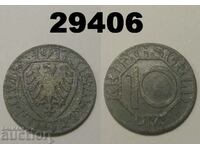 Dortmund 10 pfennig 1917 Цинк