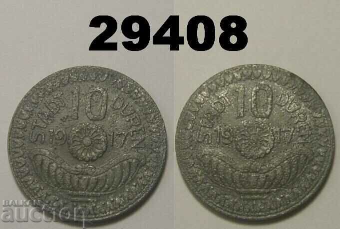 Duren 10 pfennig 1917 Zinc