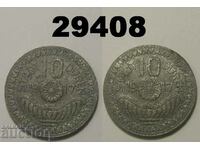 Duren 10 pfennig 1917 Цинк