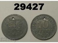 Φρανκφούρτη α. Main 10 pfennig 1917 Zinc