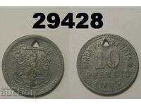 Φρανκφούρτη α. Main 10 pfennig 1917 Zinc