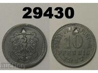 Frankfurt a. Main 10 pfennig 1917 Цинк